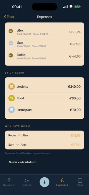 Who pays whom — PAKT