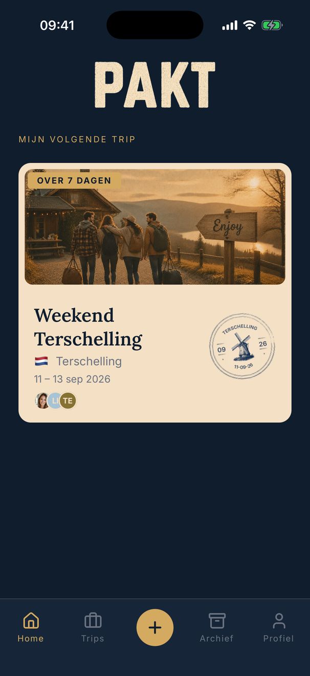 PAKT vakantieplanner — al je reizen bij de hand, ook onderweg met de camper